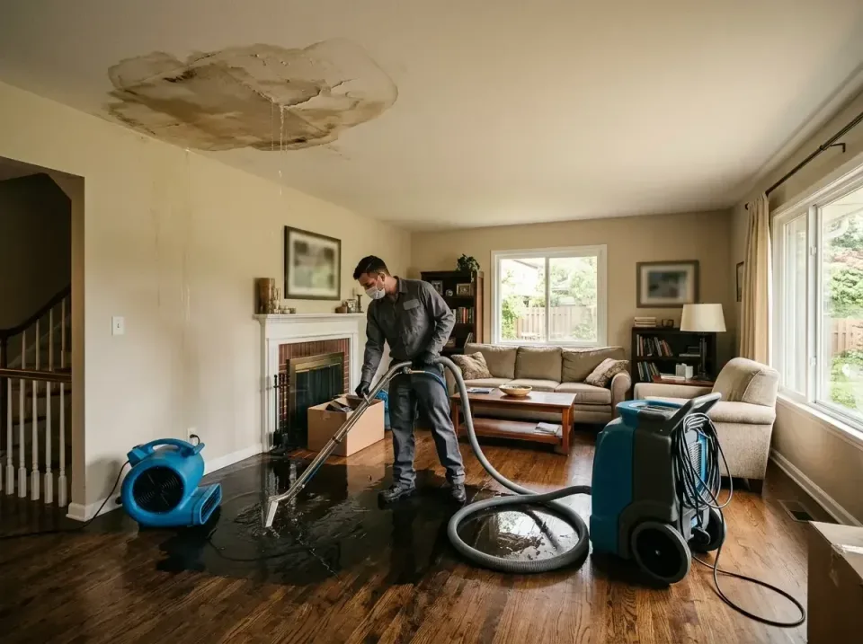 attic-pipe-burst-ceiling-drip-008 — frequently asked questions, Water Damage Restoration & Carpet Care in Ferris, TX